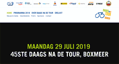 Desktop Screenshot of daagsnadetour.nl